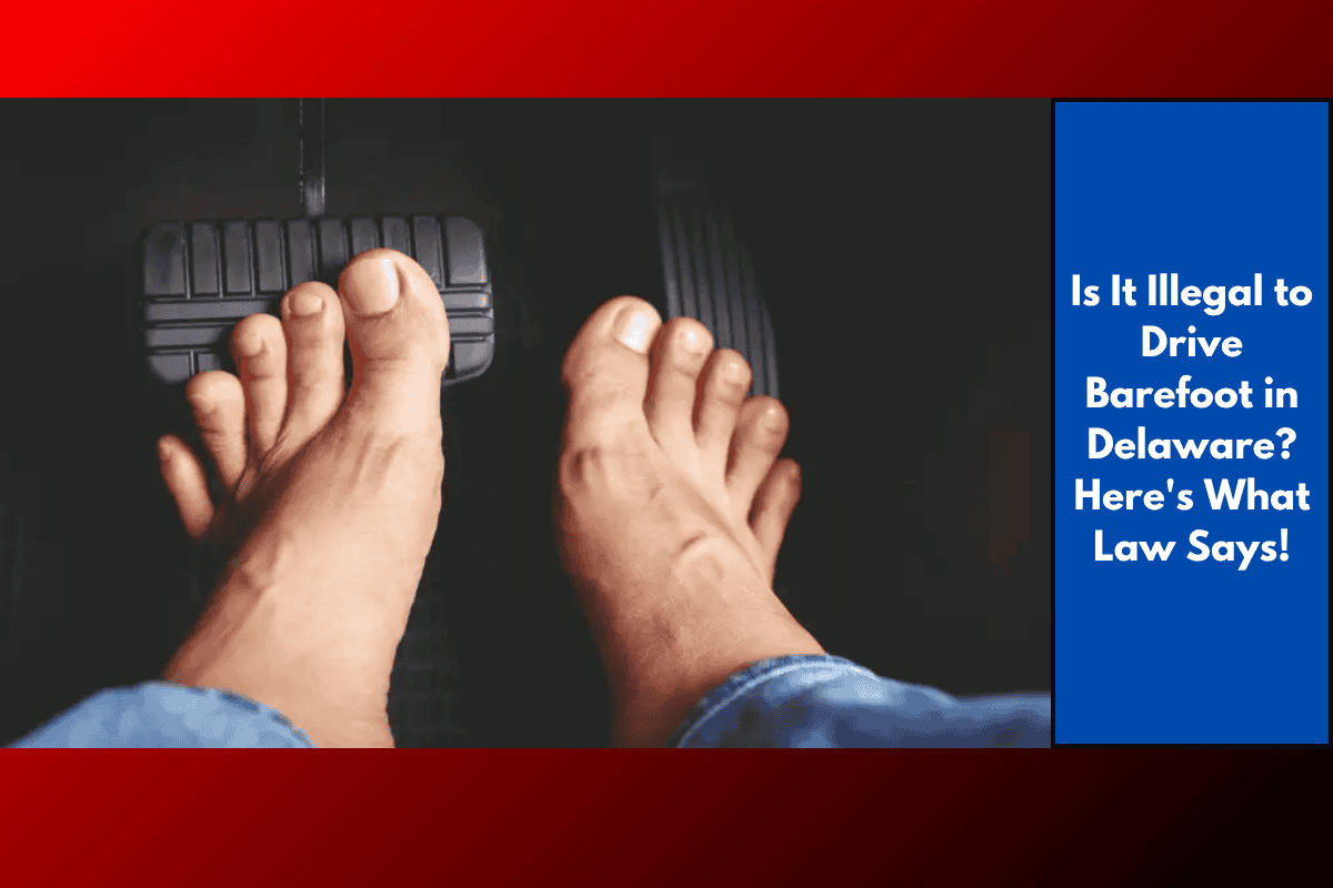 Is It Illegal to Drive Barefoot in Delaware? Here's What Law Says!