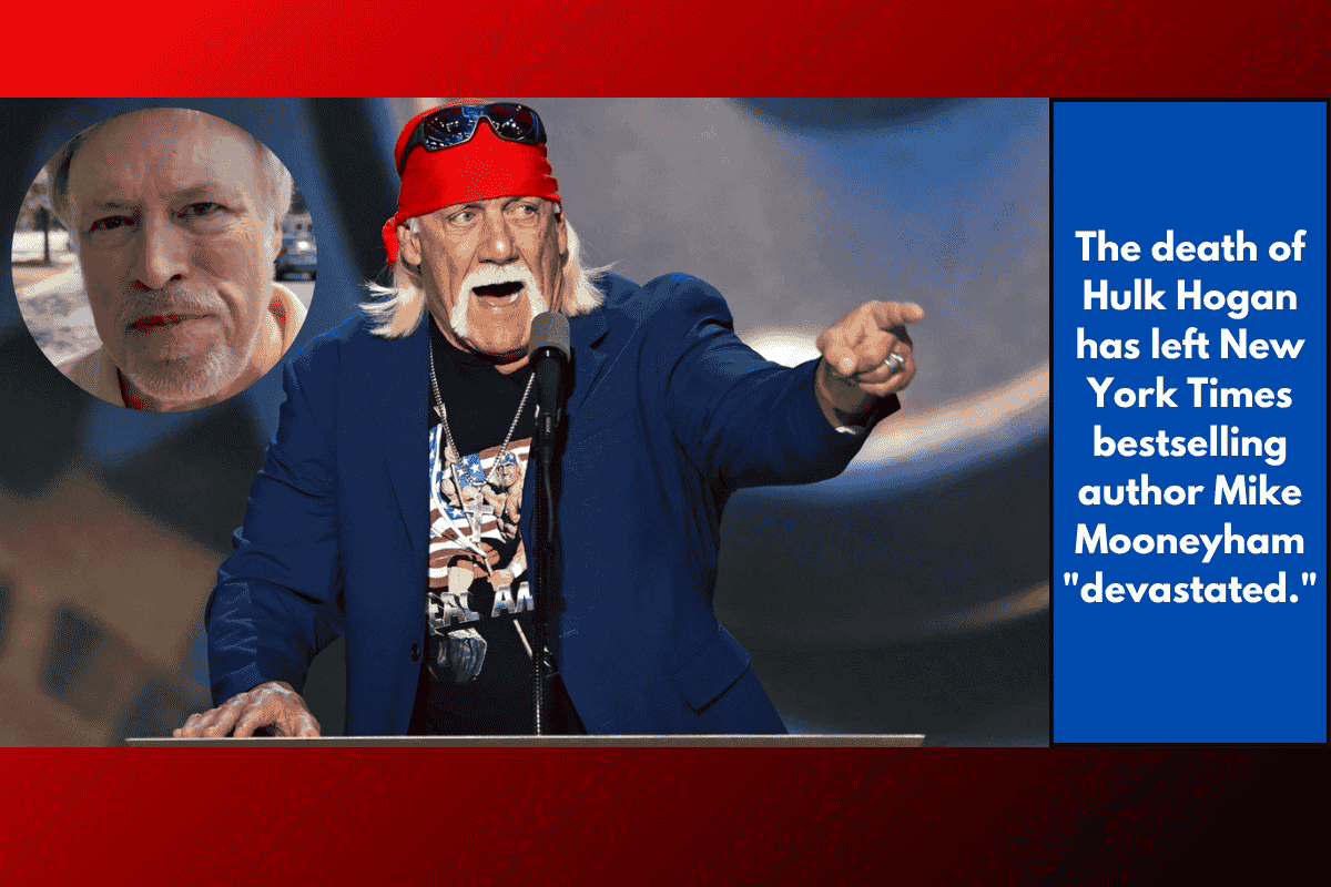 The death of Hulk Hogan has left New York Times bestselling author Mike Mooneyham "devastated."