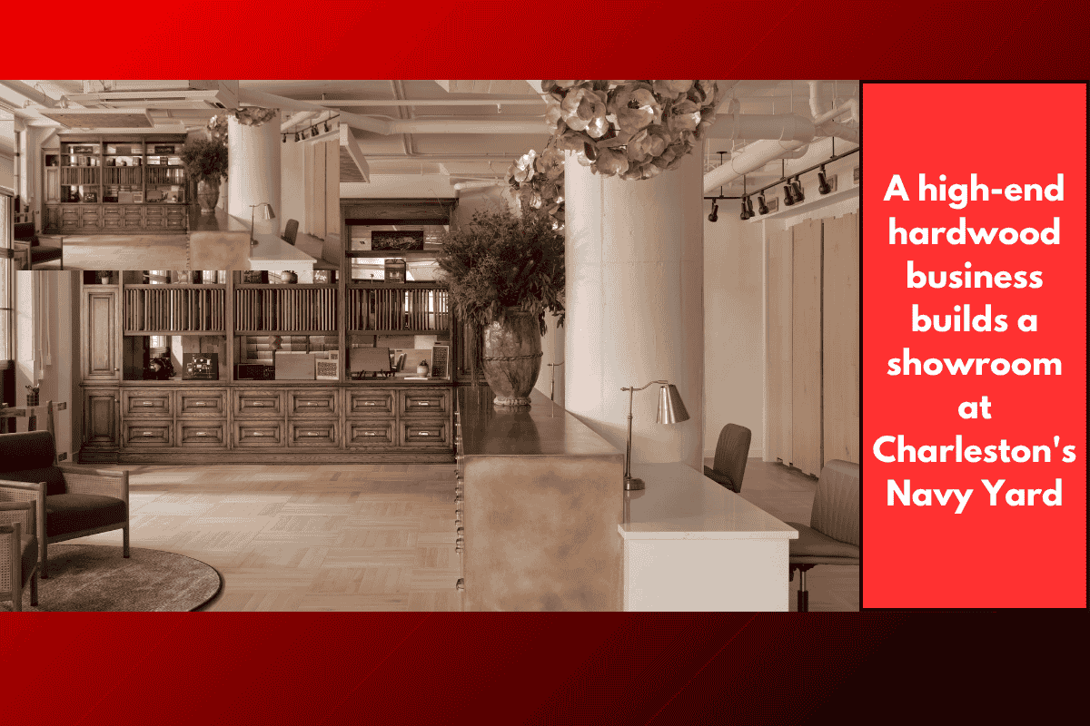 A high-end hardwood business builds a showroom at Charleston's Navy Yard