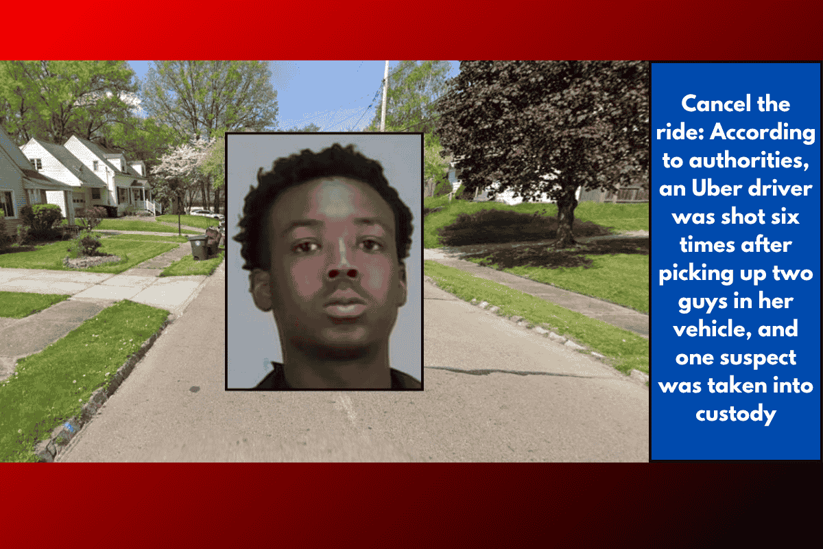 Cancel the ride: According to authorities, an Uber driver was shot six times after picking up two guys in her vehicle, and one suspect was taken into custody