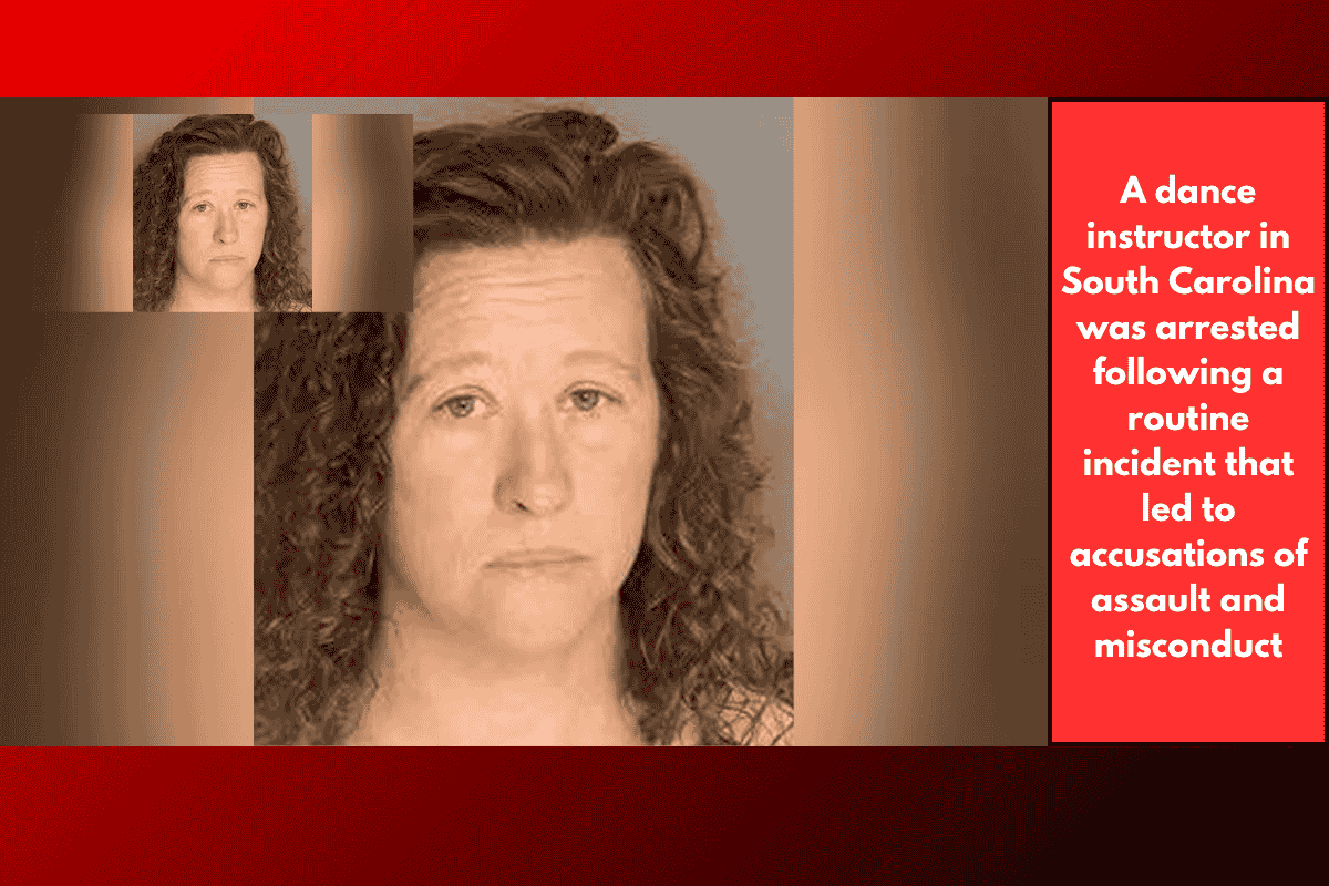 A dance instructor in South Carolina was arrested following a routine incident that led to accusations of assault and misconduct