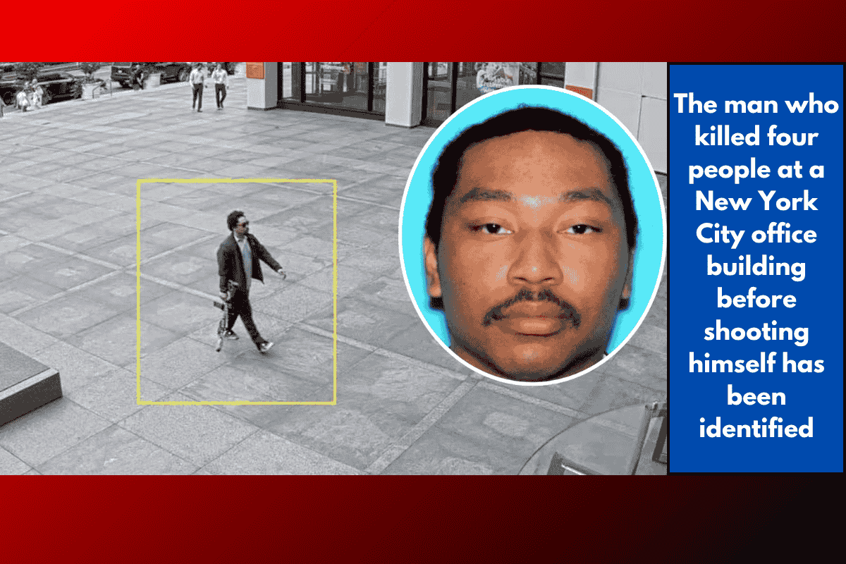The man who killed four people at a New York City office building before shooting himself has been identified