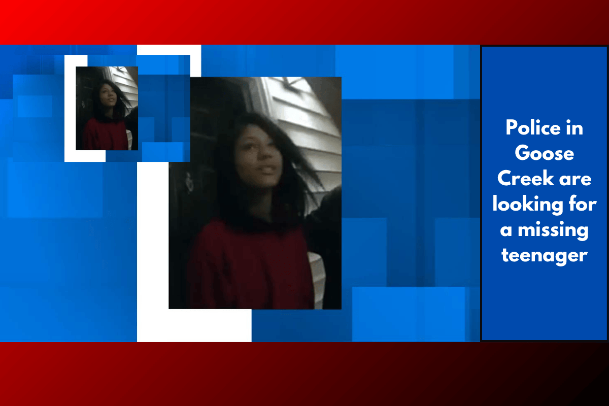 Police in Goose Creek are looking for a missing teenager