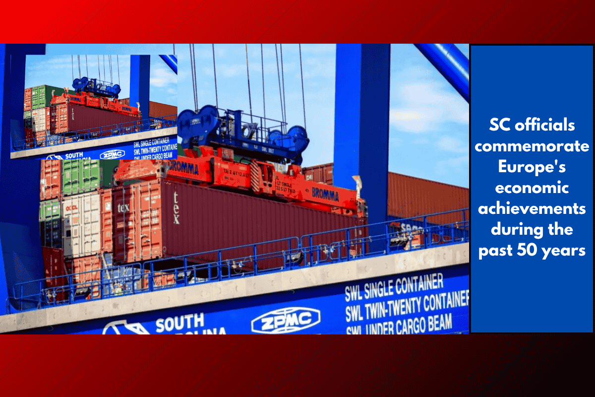 SC officials commemorate Europe's economic achievements during the past 50 years