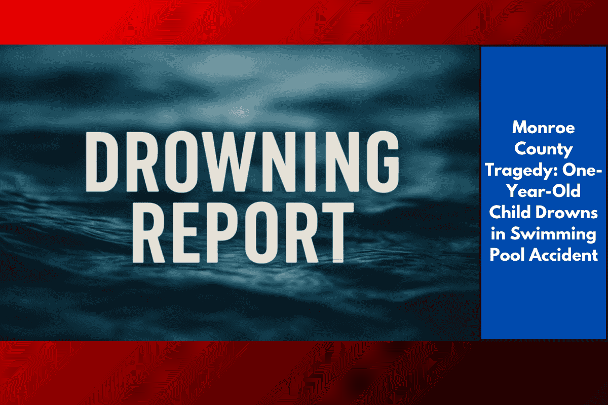 Monroe County Tragedy: One-Year-Old Child Drowns in Swimming Pool Accident