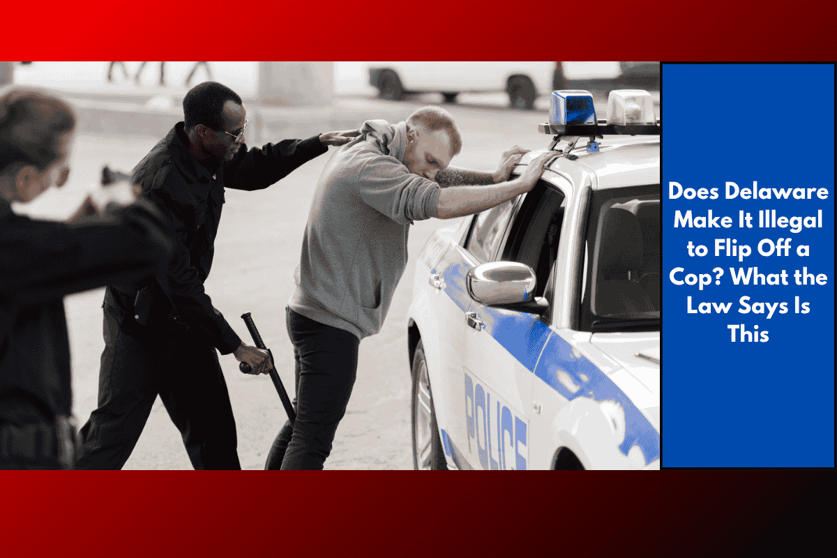 Does Delaware Make It Illegal to Flip Off a Cop? What the Law Says Is This