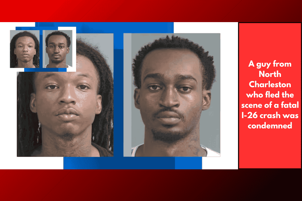 A guy from North Charleston who fled the scene of a fatal I-26 crash was condemned