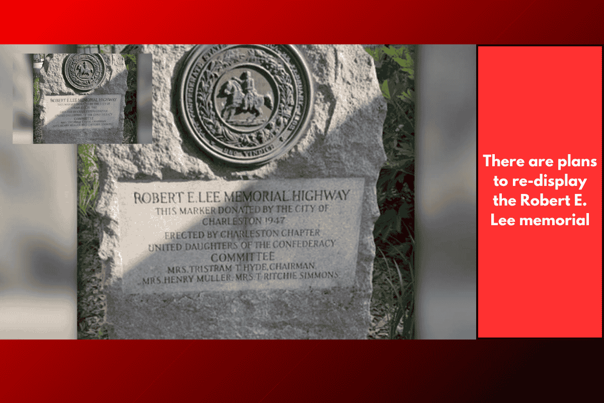 There are plans to re-display the Robert E. Lee memorial