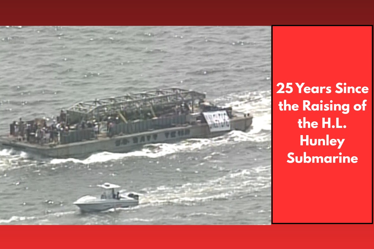25 Years Since the Raising of the H.L. Hunley Submarine