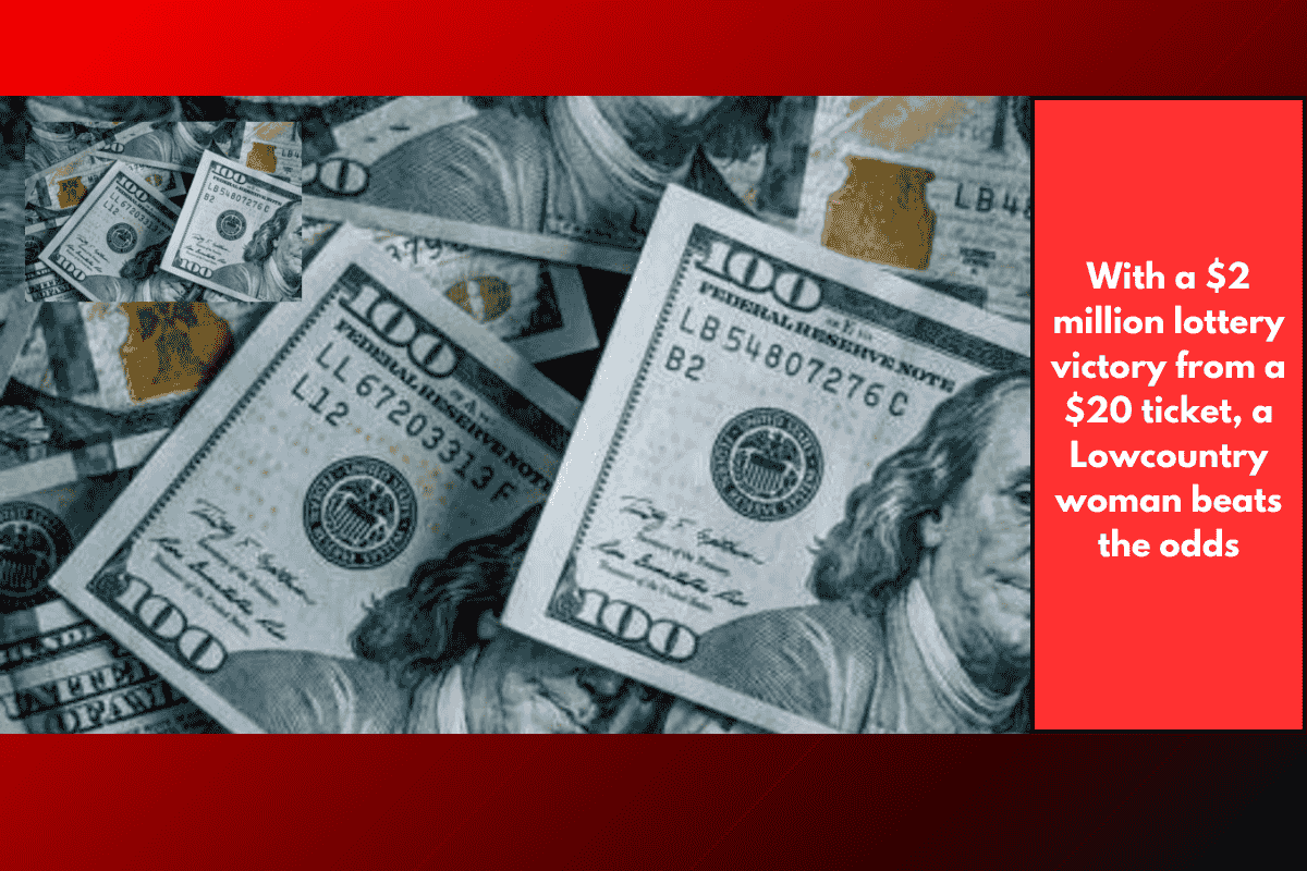 With a $2 million lottery victory from a $20 ticket, a Lowcountry woman beats the odds