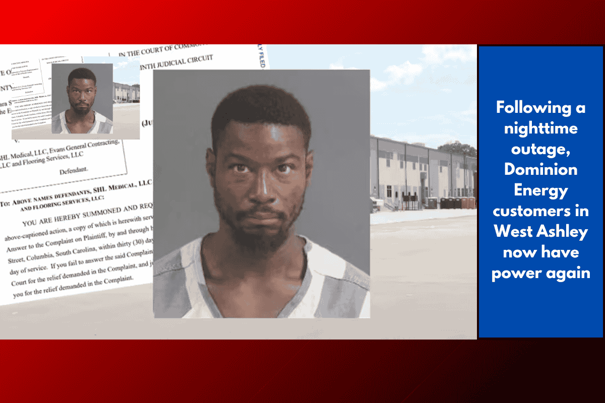 Following a nighttime outage, Dominion Energy customers in West Ashley now have power again