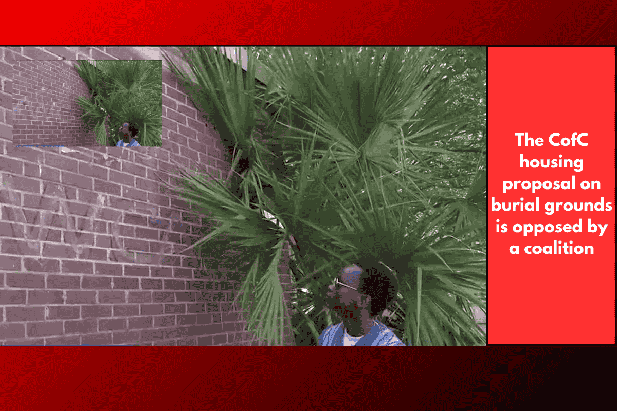 The CofC housing proposal on burial grounds is opposed by a coalition