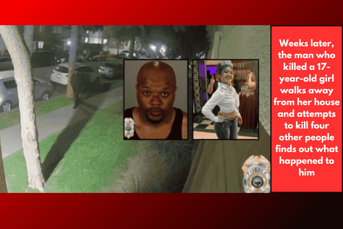 Weeks later, the man who killed a 17-year-old girl walks away from her house and attempts to kill four other people finds out what happened to him