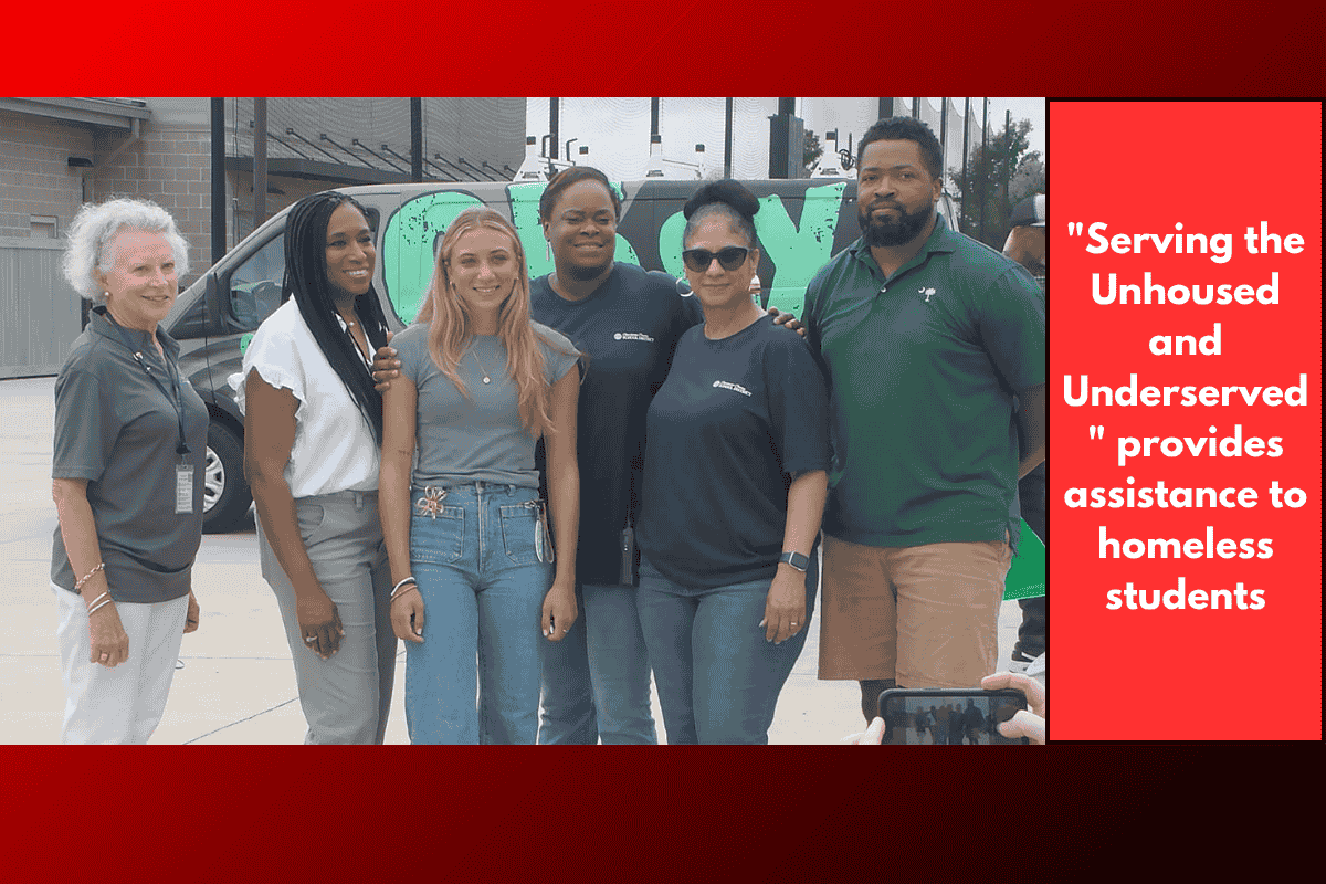 "Serving the Unhoused and Underserved" provides assistance to homeless students