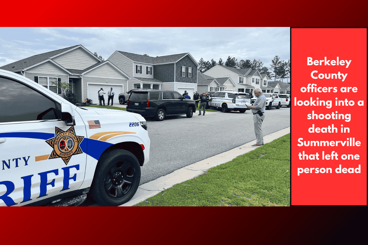 Berkeley County officers are looking into a shooting death in Summerville that left one person dead