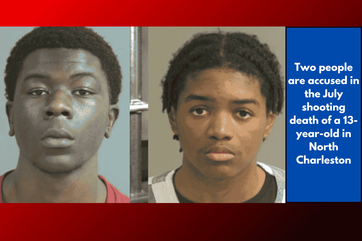 Two people are accused in the July shooting death of a 13-year-old in North Charleston