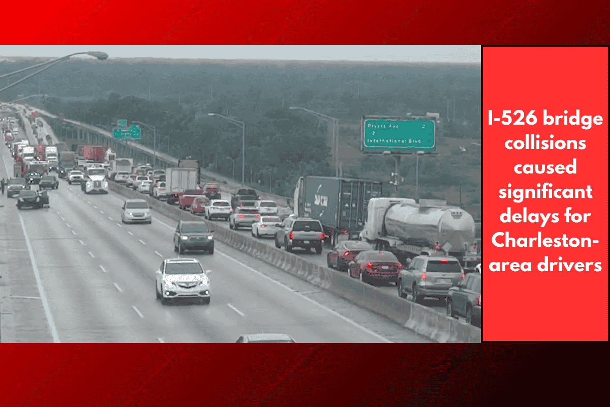 I-526 bridge collisions caused significant delays for Charleston-area drivers