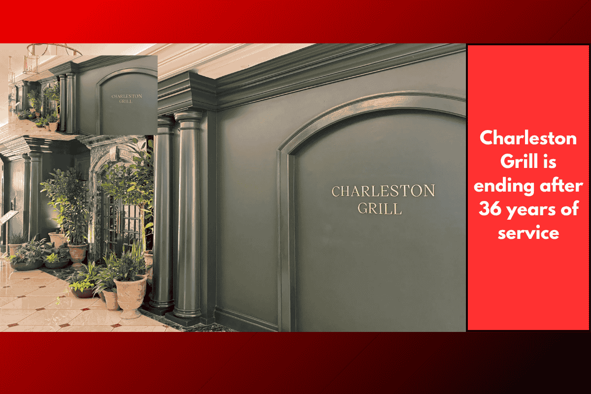 Charleston Grill is ending after 36 years of service