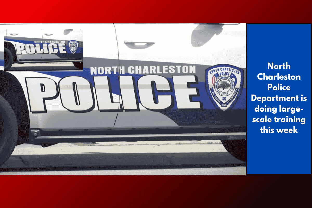 North Charleston Police Department is doing large-scale training this week
