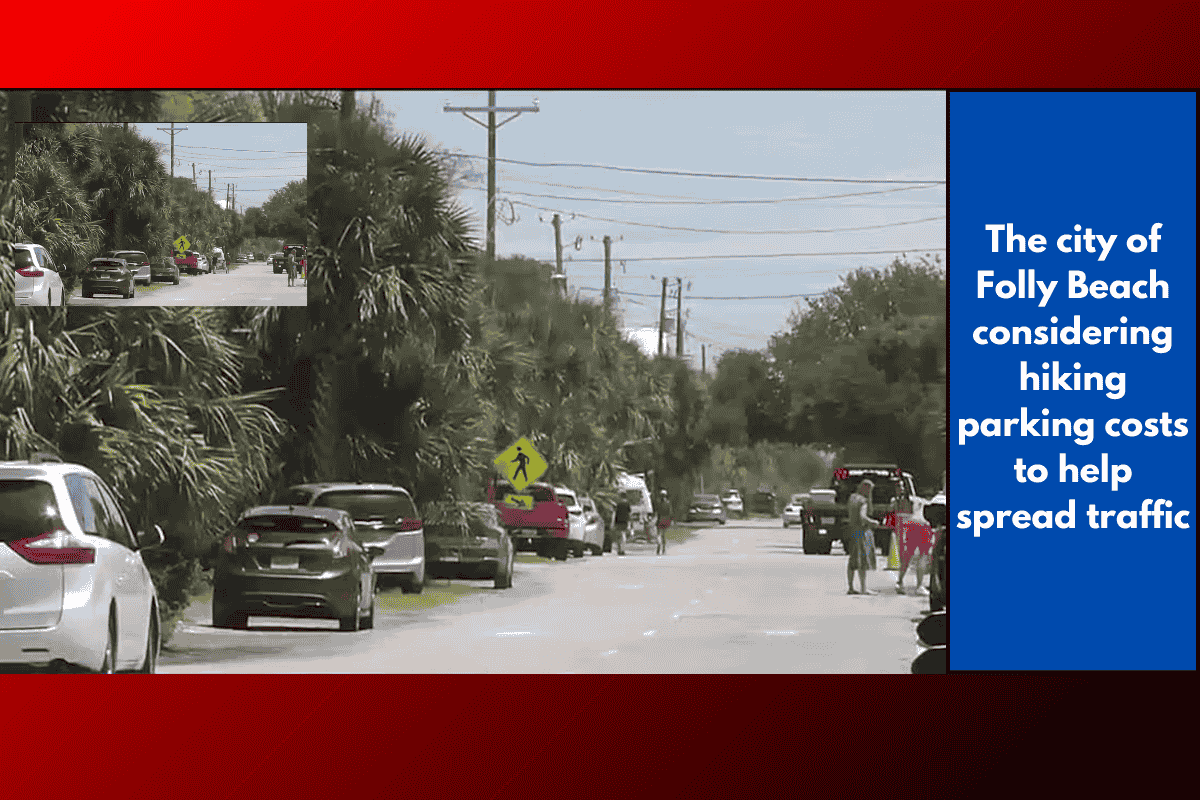 The city of Folly Beach considering hiking parking costs to help spread traffic