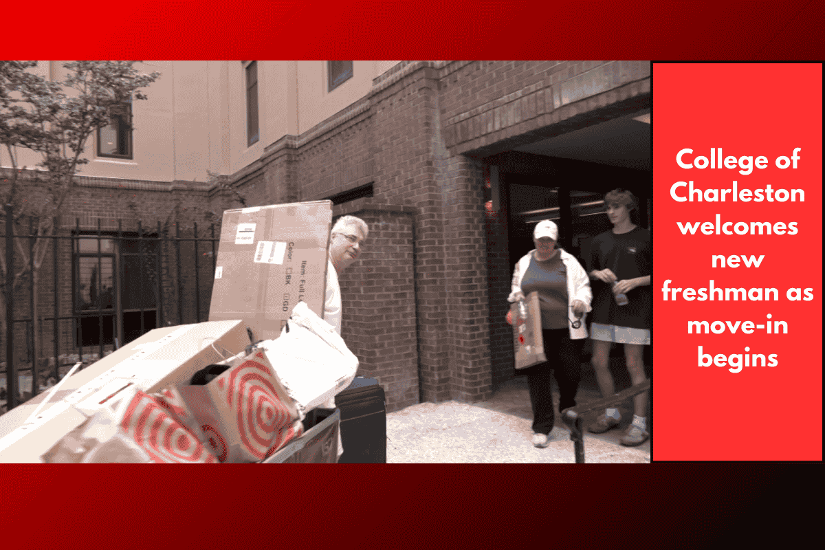 College of Charleston welcomes new freshman as move-in begins