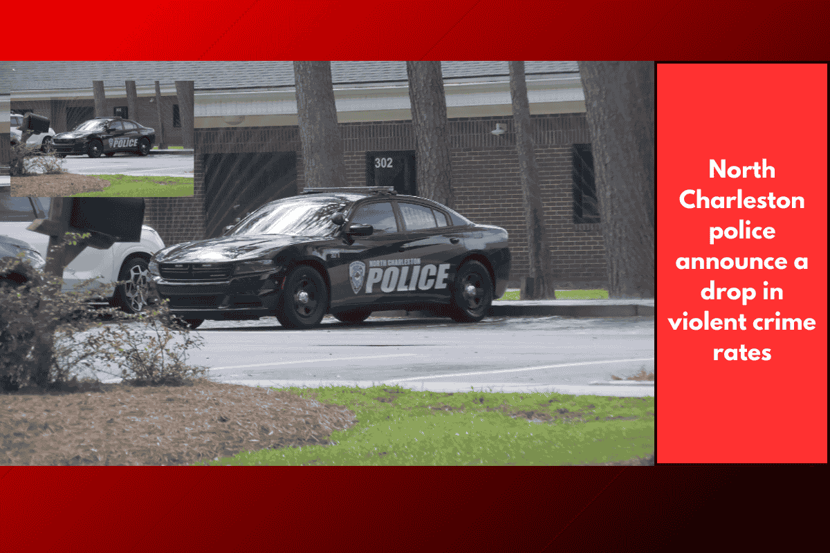 North Charleston police announce a drop in violent crime rates