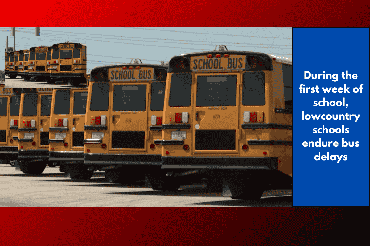 During the first week of school, lowcountry schools endure bus delays