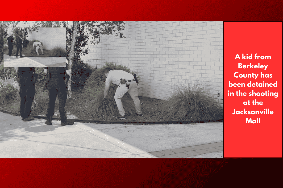 A kid from Berkeley County has been detained in the shooting at the Jacksonville Mall