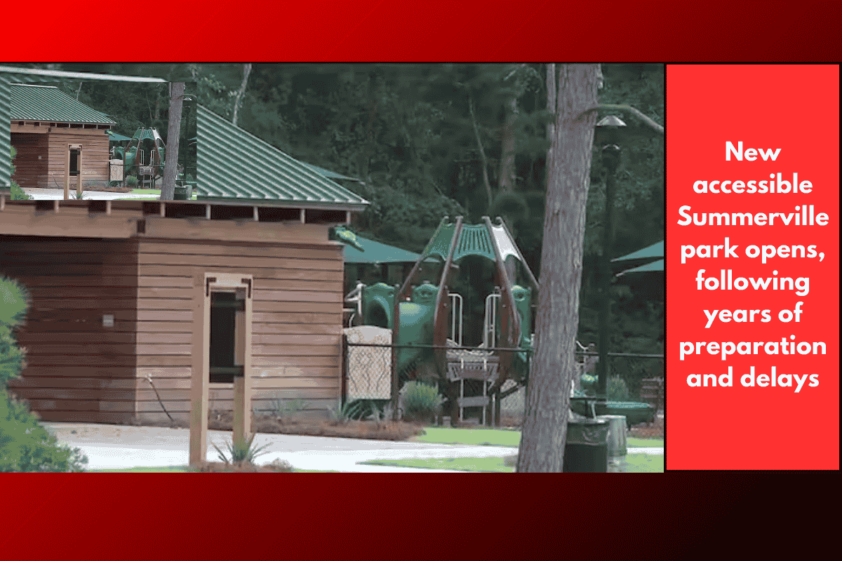 New accessible Summerville park opens, following years of preparation and delays