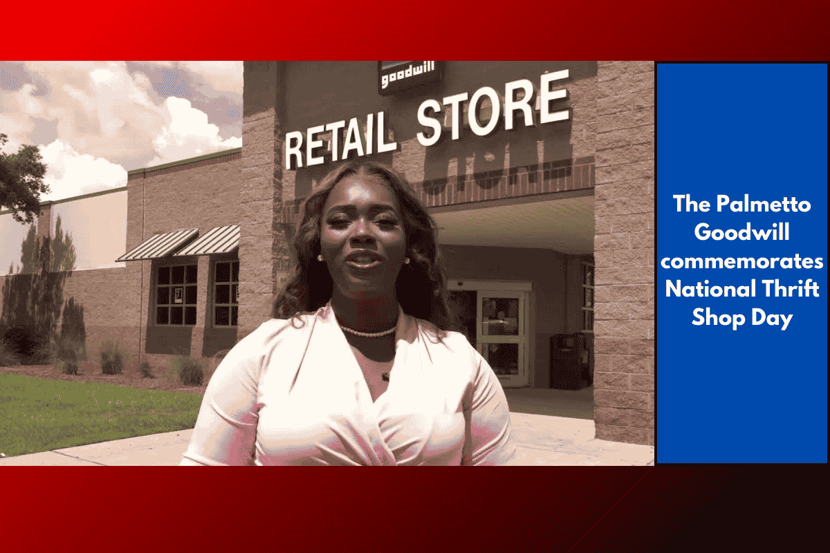 The Palmetto Goodwill commemorates National Thrift Shop Day