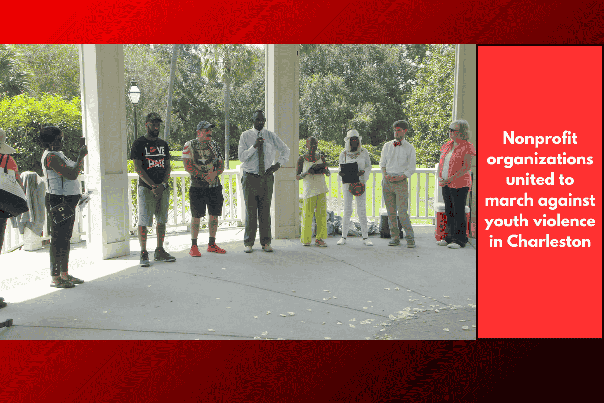 Nonprofit organizations united to march against youth violence in Charleston