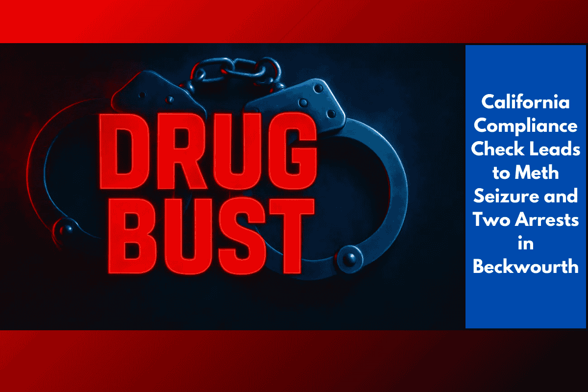 California Compliance Check Leads to Meth Seizure and Two Arrests in Beckwourth