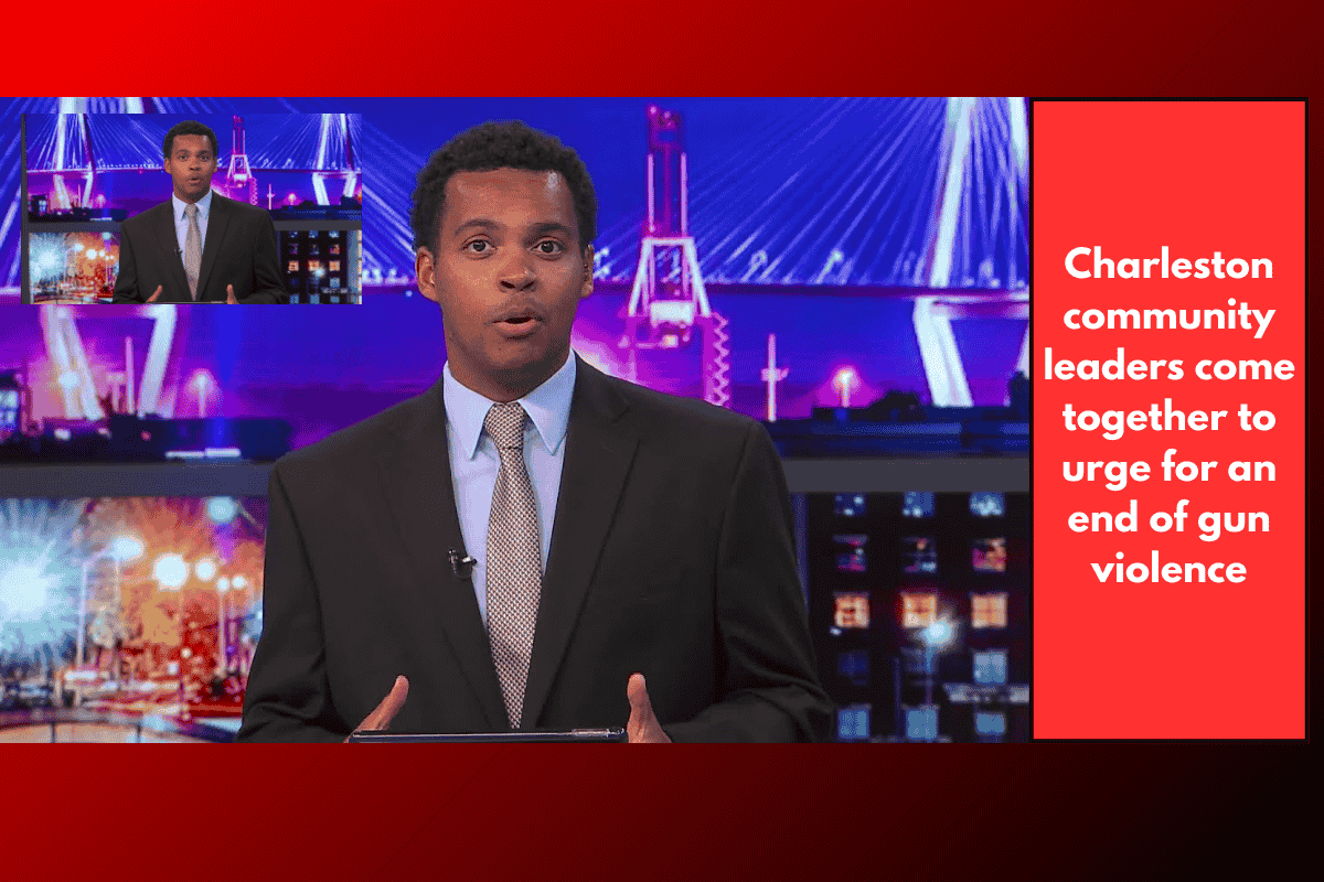 Charleston community leaders come together to urge for an end of gun violence