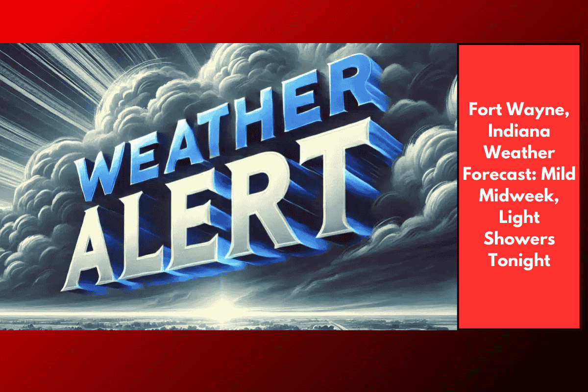 Fort Wayne, Indiana Weather Forecast: Mild Midweek, Light Showers Tonight