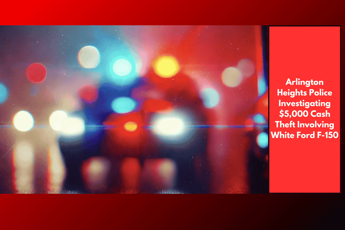 Arlington Heights Police Investigating $5,000 Cash Theft Involving White Ford F-150