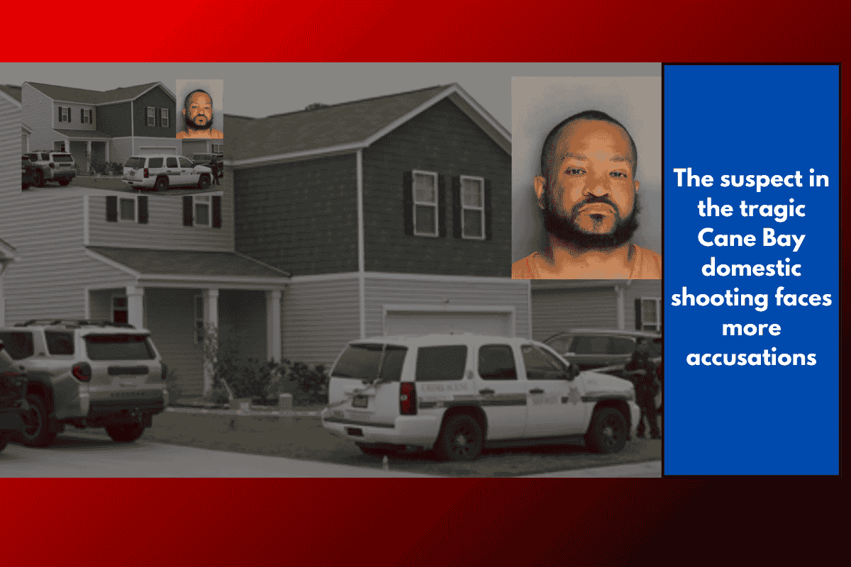 The suspect in the tragic Cane Bay domestic shooting faces more accusations