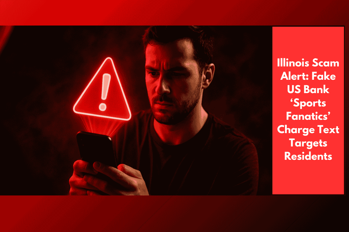 Illinois Scam Alert: Fake US Bank ‘Sports Fanatics’ Charge Text Targets Residents