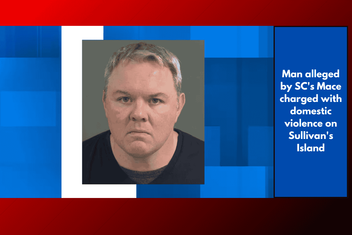Man alleged by SC's Mace charged with domestic violence on Sullivan's Island