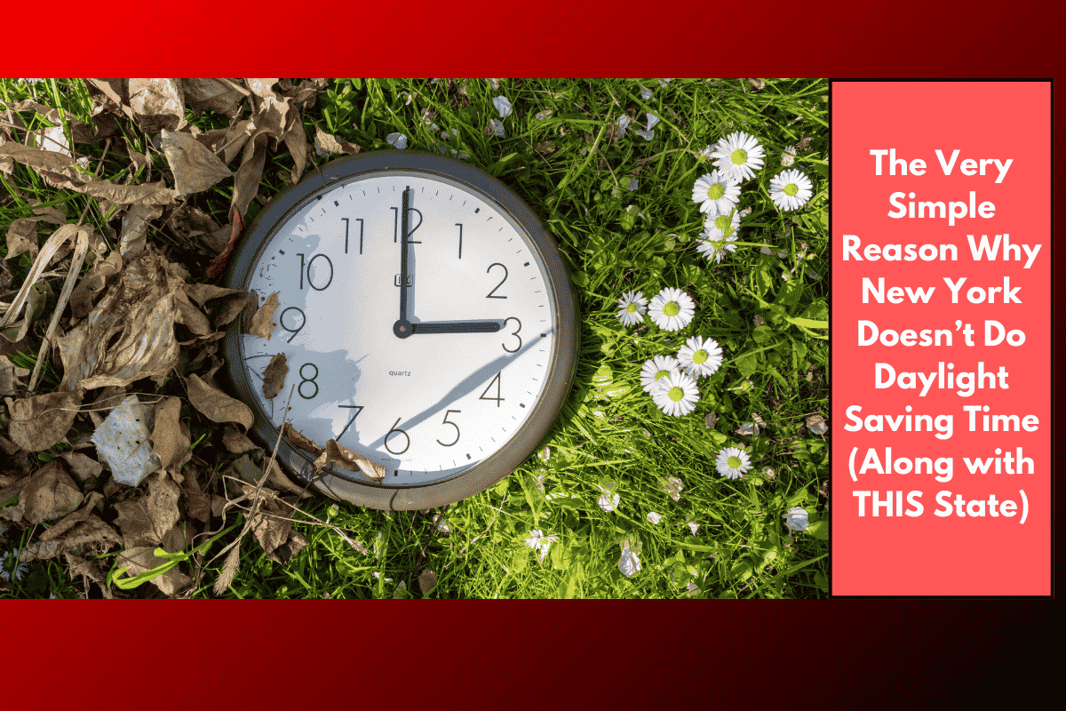 The Very Simple Reason Why New York Doesn’t Do Daylight Saving Time (Along with THIS State)