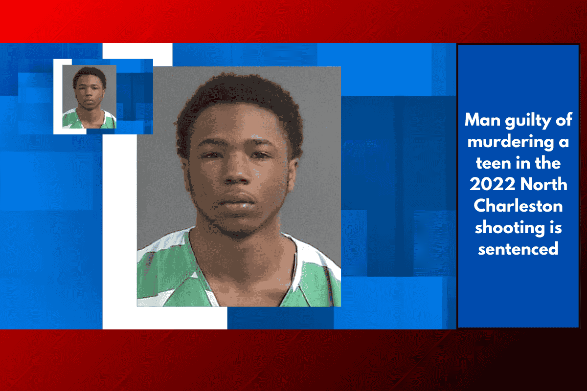 Man guilty of murdering a teen in the 2022 North Charleston shooting is sentenced