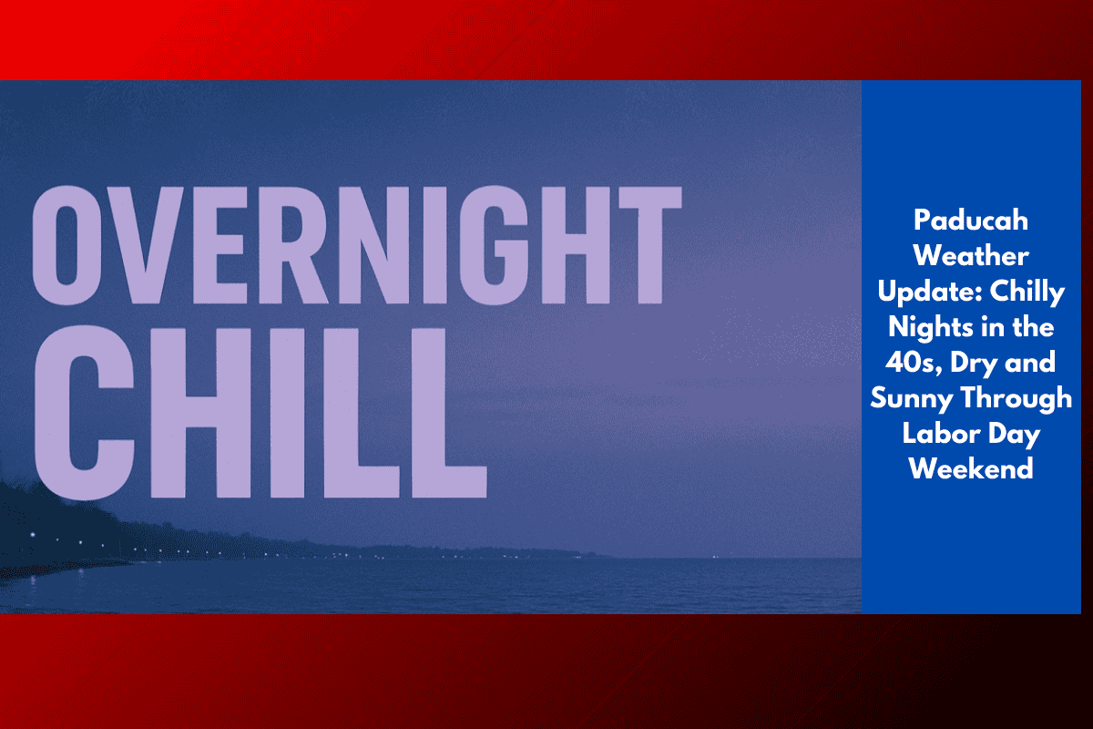 Paducah Weather Update: Chilly Nights in the 40s, Dry and Sunny Through Labor Day Weekend