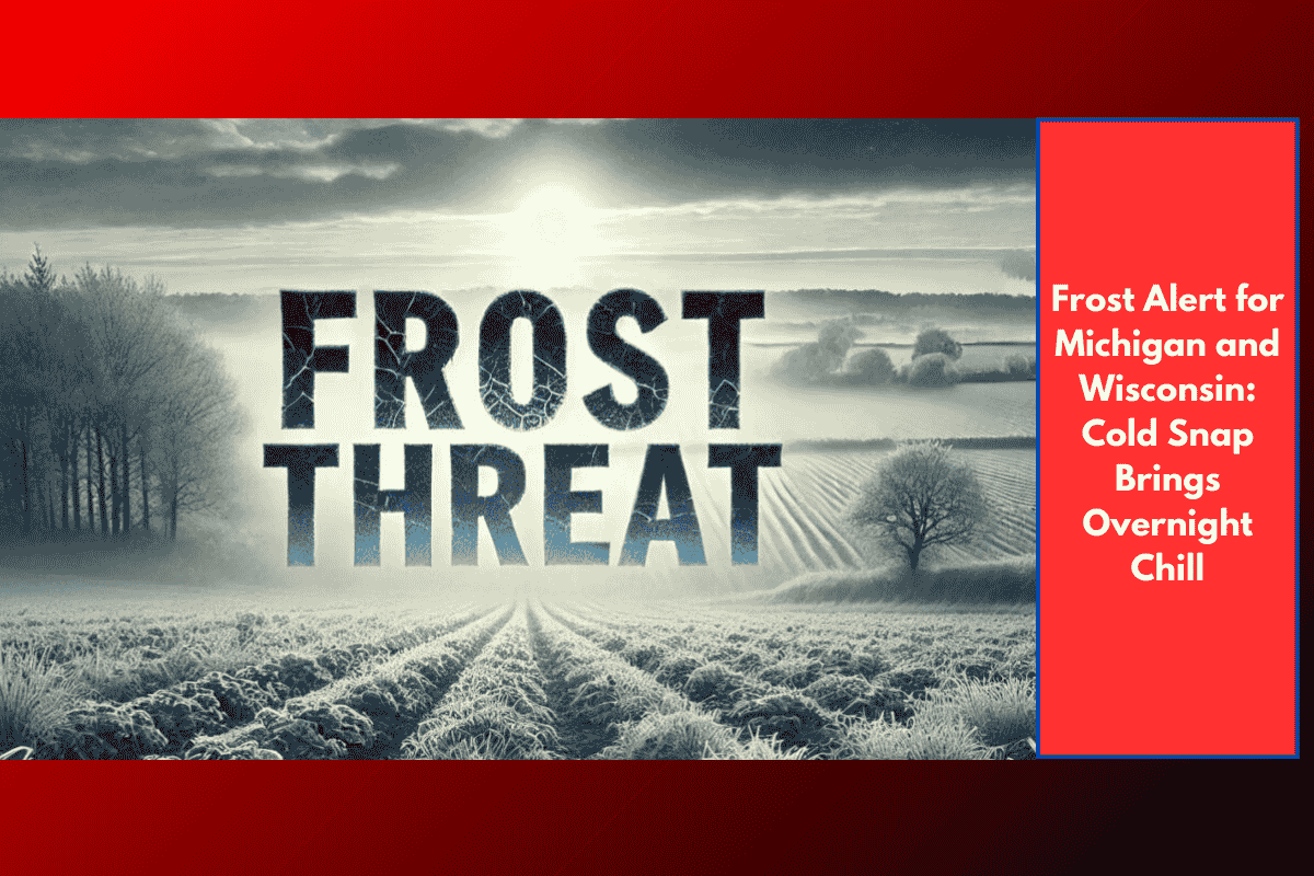 Frost Alert for Michigan and Wisconsin: Cold Snap Brings Overnight Chill