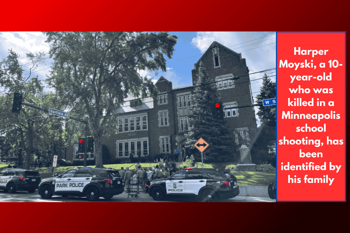 Harper Moyski, a 10-year-old who was killed in a Minneapolis school shooting, has been identified by his family