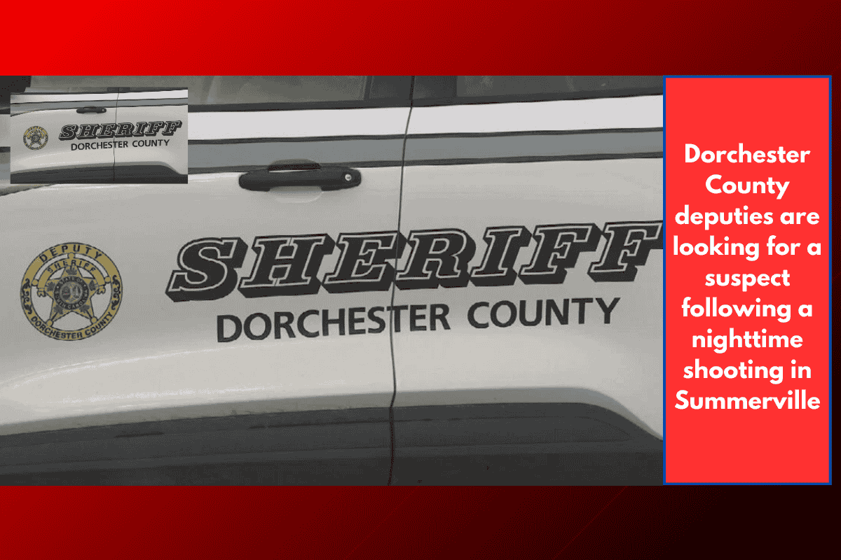 Dorchester County deputies are looking for a suspect following a nighttime shooting in Summerville