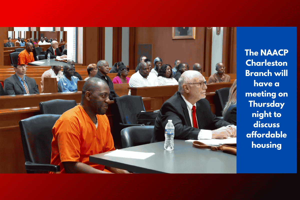 The NAACP Charleston Branch will have a meeting on Thursday night to discuss affordable housing