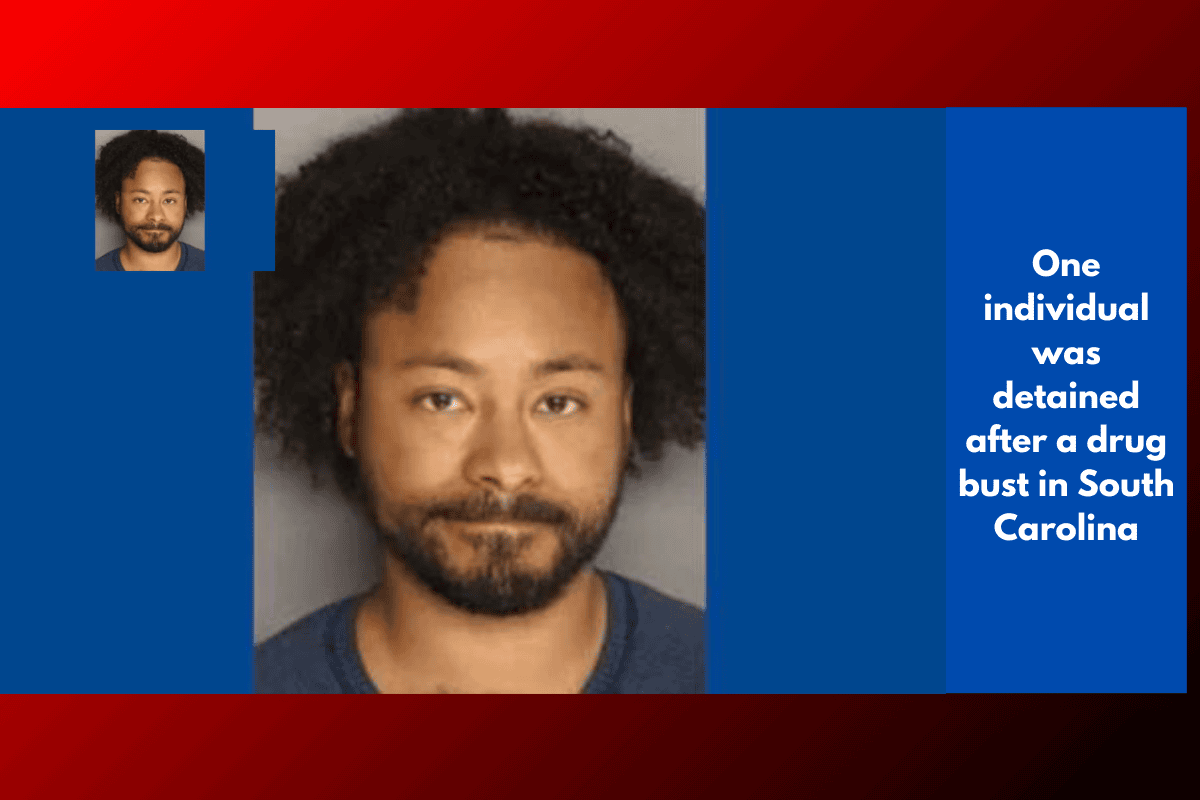 One individual was detained after a drug bust in South Carolina