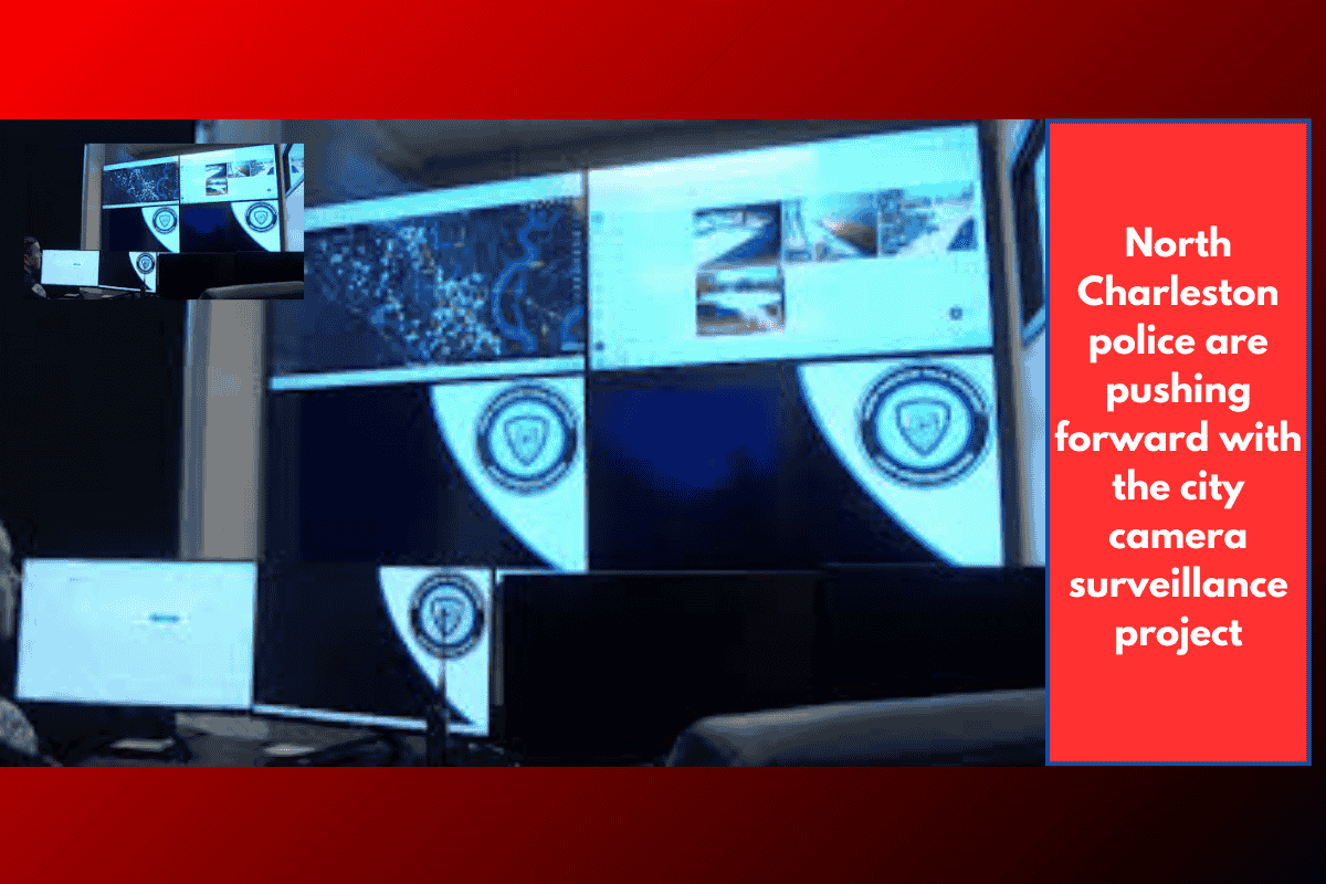 North Charleston police are pushing forward with the city camera surveillance project