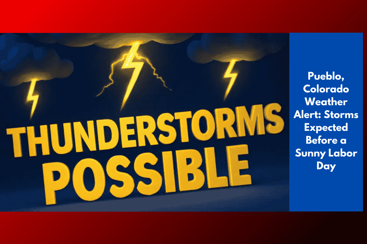 Pueblo, Colorado Weather Alert: Storms Expected Before a Sunny Labor Day