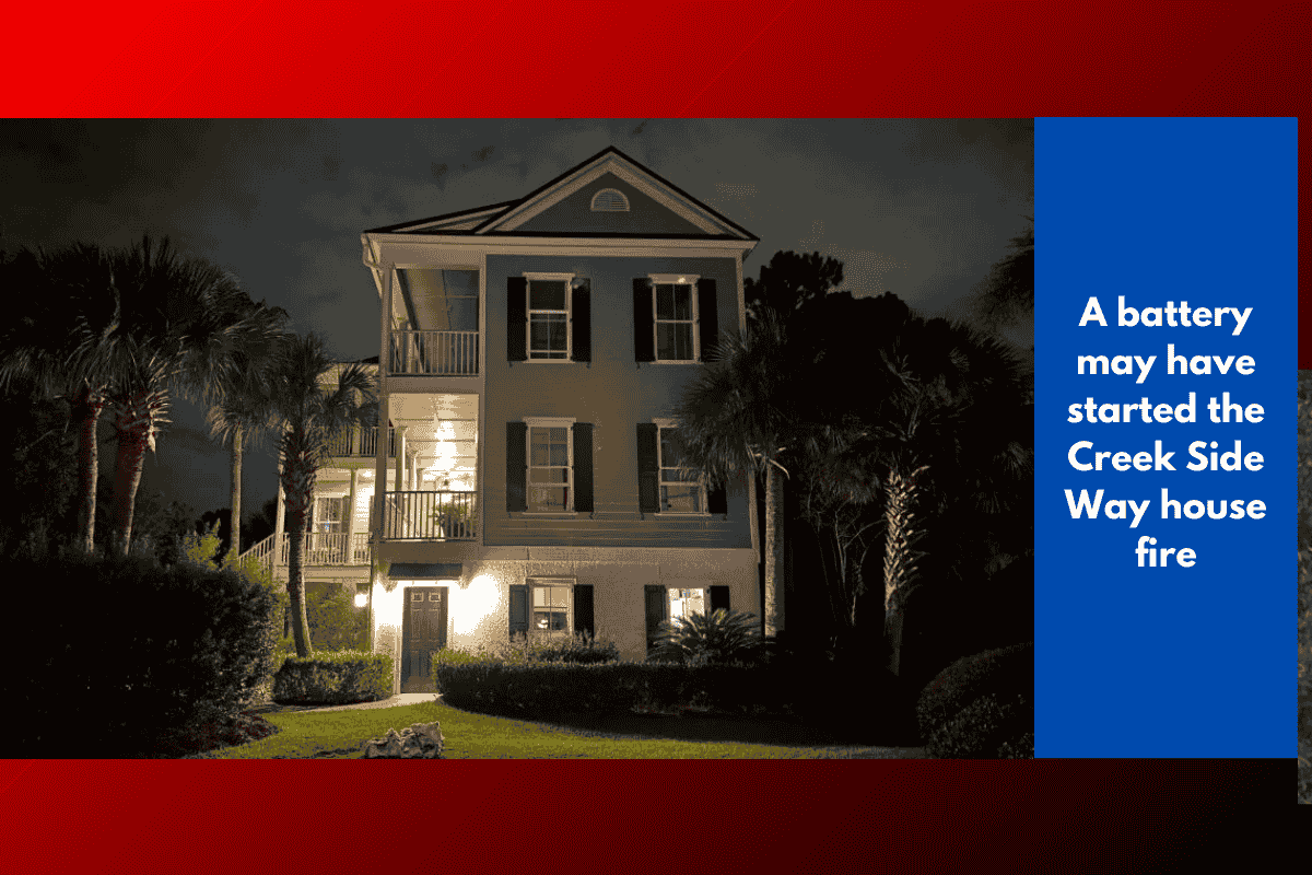 A battery may have started the Creek Side Way house fire