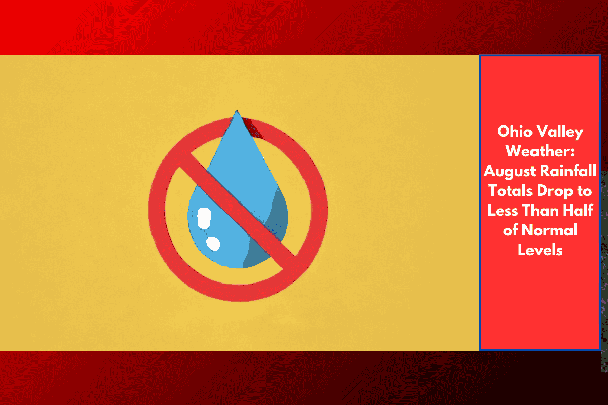 Ohio Valley Weather: August Rainfall Totals Drop to Less Than Half of Normal Levels